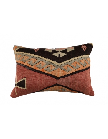 Vintage Turkish Kilim Pillow Cover