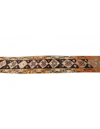 Unique Decorative Turkish Kars Runner - 2`5