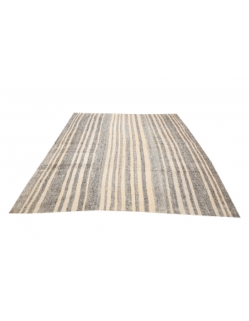 Striped Vintage Modern Kilim Rug - 7`9