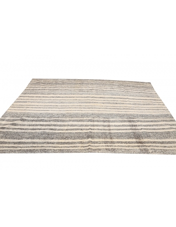 Striped Vintage Modern Kilim Rug - 7`9