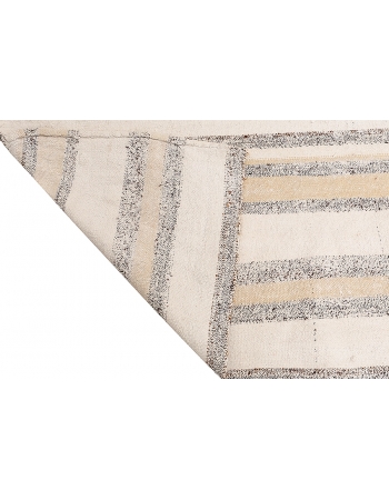 Striped Vintage Modern Kilim Runner - 3`6