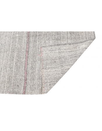 Gray Large Vintage Kilim Rug - 8`10