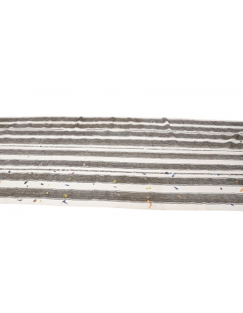Striped Large Vintage Kilim Rug - 7`1