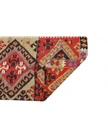 Vintage Turkish Kaiseri Kilim Runner - 2`4