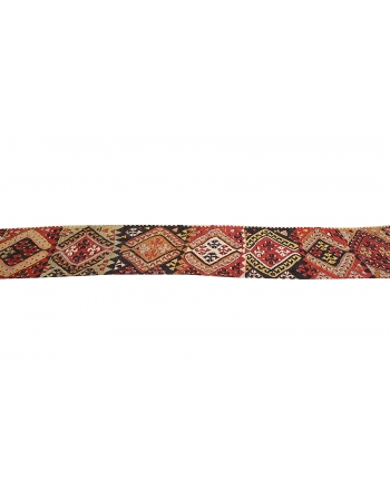 Decorative Vintage Turkish Kilim Runner - 2`2