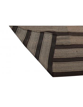 Brown Oversized Vintage Kilim Rug - 11`4