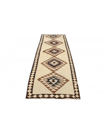 Decorative Vintage Kilim Runner - 3`1