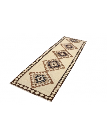 Decorative Vintage Kilim Runner - 3`1