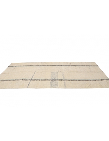 Modern Vintage Turkish Kilim Rug - 4`9