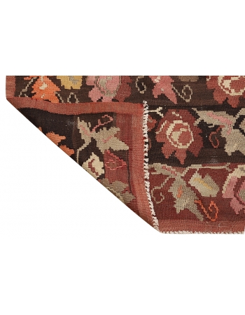 Decorative Vintage Kars Kilim Rug - 3`11