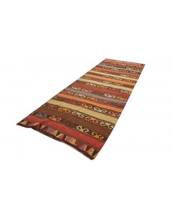 Vintage Decorative Turkish Kilim rug - 4`5