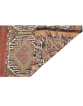 Vintage Small Marash Kilim Rug - 3`1