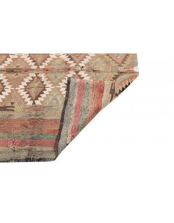 Vintage Decorative Smal Kilim Rug - 4`0