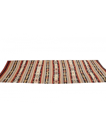 Striped Vintage Kilim Runner - 3`0