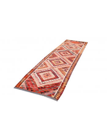 Decorative Vintage Kilim Runner - 3`4