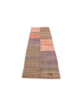 Vintage Modern Turkish Kilim Rug - 2`2