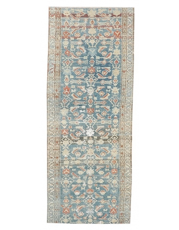 Antique Washed Out Runner Rug - 2`11" x 7`9"