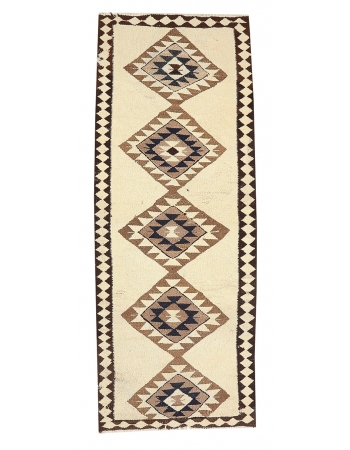 Decorative Vintage Kilim Runner - 3`1