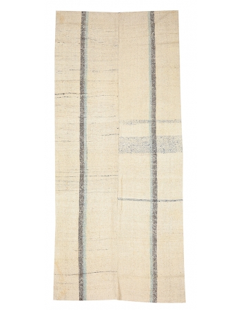 Modern Vintage Turkish Kilim Rug - 4`9