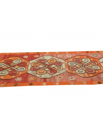 Vintage Unique Turkish Kilim Runner - 3`0