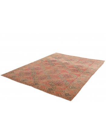 Washed Out Afghan Ersari Rug - 6`11