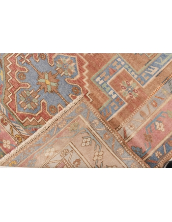 Washed Out Afghan Ersari Rug - 6`11