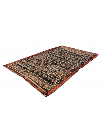 Vintage Unique Turkish Kilim Rug - 6`9