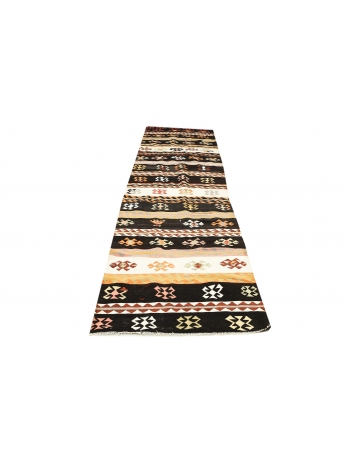 Decorative Vintage Kilim Runner - 3`0