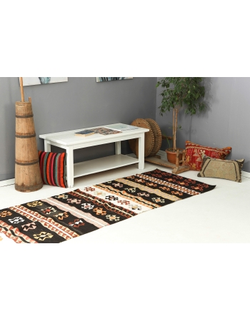 Decorative Vintage Kilim Runner - 3`0