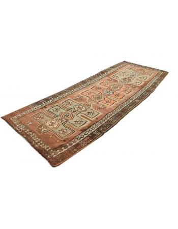 Vintage Decorative Kars Kilim Rug - 4`4