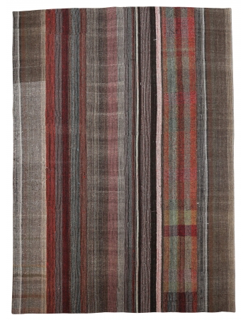 Vintage Decorative Large Kilim Rug - 10`1" x 13`11"