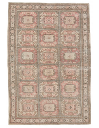 Washed Out Vintage Kaisari Rug - 6`8