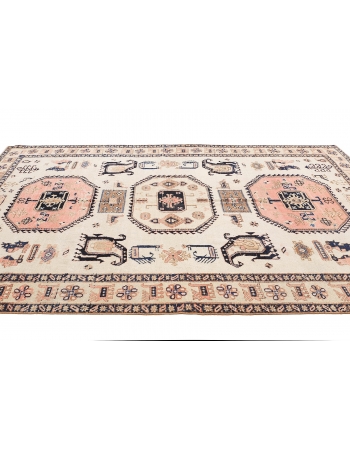 Unique Antique Hareez Wool Rug - 7`0