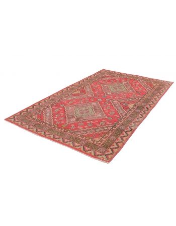 Pink Antique Khotan Rug - 4`11