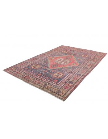 Unique Antique Khotan Wool Rug - 6`4