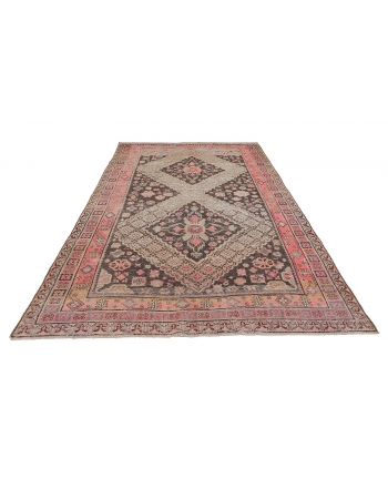 Khotan Antique Wool Rug - 5`10