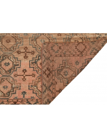 Decorative Antique Afghan Wool Rug - 6`2
