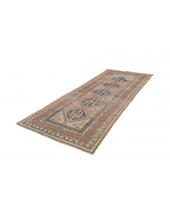 Distressed Antique Malayer Rug - 4`5