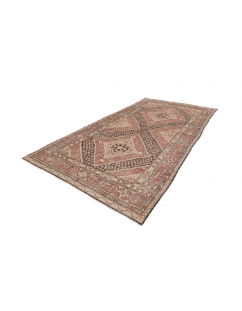 Distressed Antique Wool Khotan Rug - 6`7