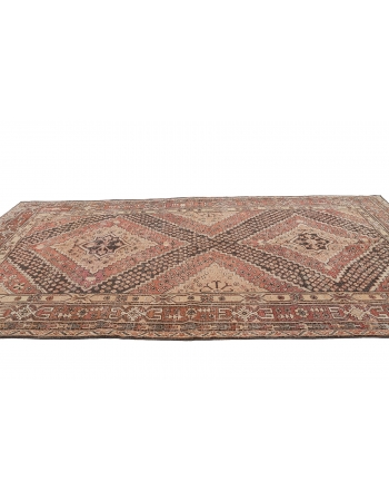 Distressed Antique Wool Khotan Rug - 6`7