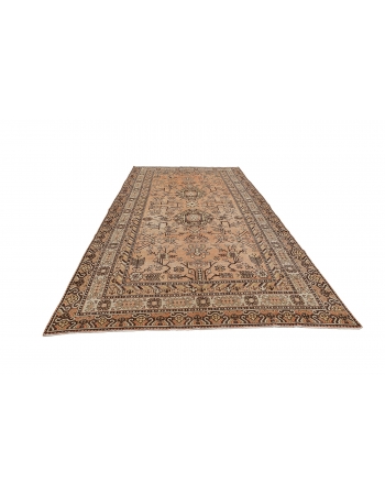 Large Antique Khotan Wool Rug - 6`7
