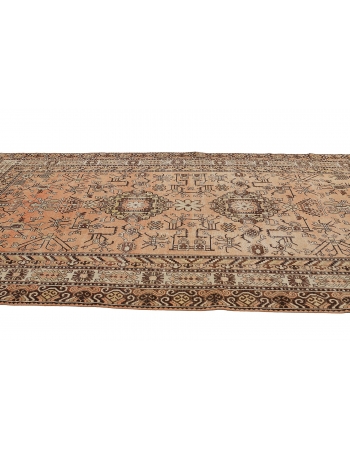 Large Antique Khotan Wool Rug - 6`7