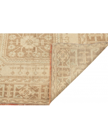 Washed Out Vintage Oushak Rug - 4`1