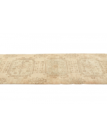 Vintage Washed Out Oushak Rug - 3`1