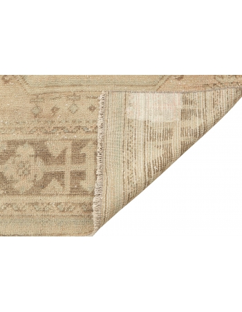 Vintage Washed Out Oushak Rug - 3`1