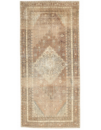 Antique Decorative Wool Khotan Rug - 6`4" x 13`3"