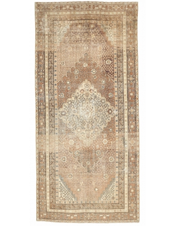 Antique Decorative Wool Khotan Rug - 6`4" x 13`3"