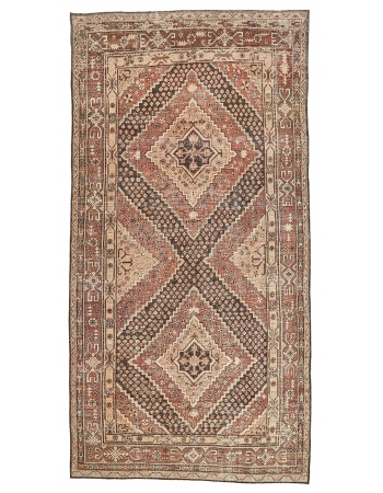 Distressed Antique Wool Khotan Rug - 6`7