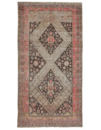 Khotan Antique Wool Rug - 5`10