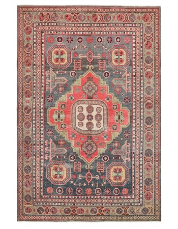 Unique Antique Khotan Wool Rug - 6`4